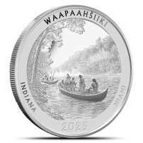 2025 1 oz Proof Native America the Beautiful Indiana Silver Coin (Box + CoA)