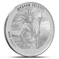 2025 1 oz Proof Native America the Beautiful New Jersey Silver Coin (Box + CoA)