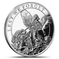 2025 1 oz Falkland Island Silver Remembrance Day Coin (BU)