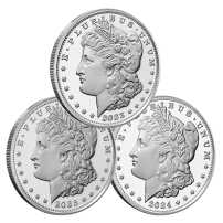 Proof Morgan Silver Dollar Coin (Box + CoA, 2023+)