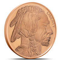 1 oz SilverTowne Buffalo Copper Round (New)