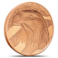 1 oz SilverTowne Eagle Copper Round (New)
