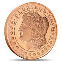 1 oz SilverTowne Morgan Copper Round (New)