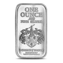 1 oz President Trump Coat of Arms Silver Bar (New)