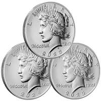 Peace Silver Dollar Coin (Box + CoA, 2023+)