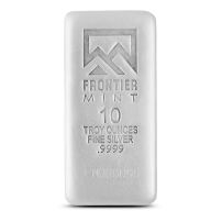 10 oz Frontier Mint Silver Bar (New w/ CoA)