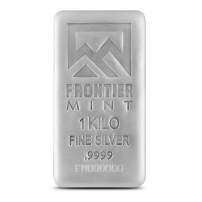 1 Kilo Frontier Mint Silver Bar (New w/ CoA)