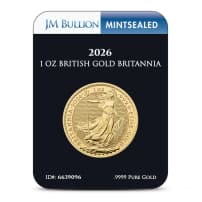 2026 1 oz British Gold Britannia Coin (MintSealed, BU)