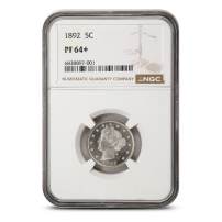 1892 Liberty Head Nickel NGC PF64+ (Type 2, With Cents)