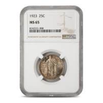 1923 Standing Liberty Quarter NGC MS65