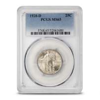 1928-D Standing Liberty Quarter PCGS MS65