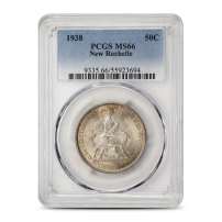 1938 New Rochelle Commemorative Half Dollar PCGS MS66