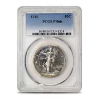 1940 Walking Liberty Half Dollar PCGS PR66