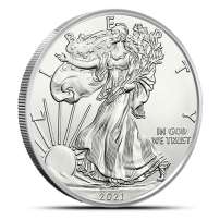 2021 1 oz American Silver Eagle Coin (Type 1)