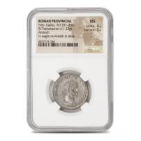 Roman Provincial Treb. Gallus, AD 251-253 BI Tetradrachm NGC MS