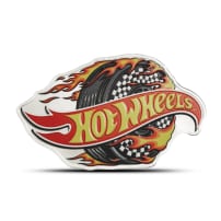 2025 1 oz Colorized Solomon Islands Silver Hot Wheels Coin (Proof-Like, Box + CoA)