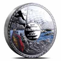 2026 50 Gram Barbados Silver Washington Crossing the Delaware Coin (Proof-Like, Box + CoA)