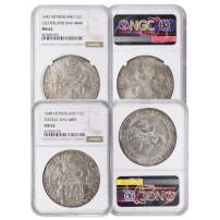 1575-1713 Netherlands Lion Dollar NGC MS62