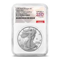 2026-W 1 oz Proof American Silver Eagle Coin NGC PF70 UCAM FDOI