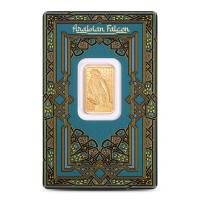5 Gram PAMP Suisse Arabian Falcon Gold Bar (New w/ Assay)
