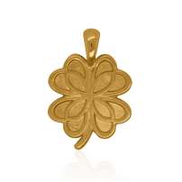Nebü 6.9g 24K Trinity Knot Shamrock Pendant