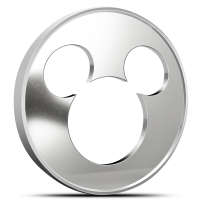 2026 1/2 oz Proof Niue Silver Mickey Mouse Iconic Silhouettes Coin (Box + CoA)