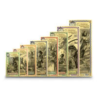 8 Piece Florida Goldback Gold Note Set (Random Year, New)