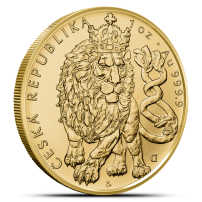 2026 1 oz Niue Czech Lion Gold Coin (BU)