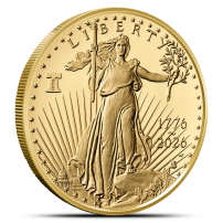 2026-W 1/2 oz Proof American Gold Eagle Coin (Dual Date)