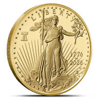 2026-W 1/4 oz Proof American Gold Eagle Coin (Dual Date)