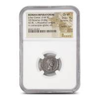 Roman Imperatorial Julius Caesar, d.44 BC AR Denarius NGC Ch VF