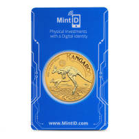 2026 1 oz Australian Gold Kangaroo Coin (MintID, AES-128 Encrypted)
