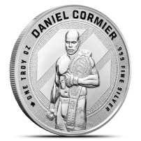1 oz Reverse Proof Texas Mint UFC Daniel Cormier Silver Round (Capsule + Box)