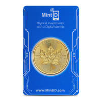 2026 1 oz Canadian Gold Maple Leaf Coin (MintID, AES-128 Encrypted)