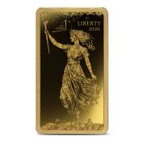 2026 1/100 oz Proof Solomon Islands Gold Worlds Purest Bullion Liberty Coin (In Card)