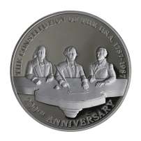 1987 12 oz Proof Mexican 200th Anniversary Casa De Moneda Platinum Round (Box + CoA)