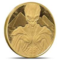 2025 1/10 oz Samoa Gold Alien Coin (BU)