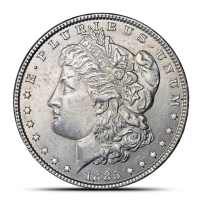 Morgan Silver Dollar Coin (1878-1904, BU)