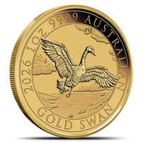 2026 1 oz Australian Gold Swan Coin (BU)