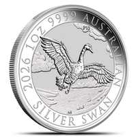 2026 1 oz Australian Silver Swan Coin (BU)