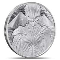 2025 1 oz Samoa Silver Alien Coin (BU)