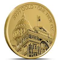 2026 1 oz Texas Mint State Capitol Gold Round (New)