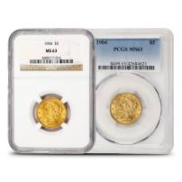 1904 Pre-33 $5 Liberty Gold Half Eagle Coin MS63 (PCGS or NGC)