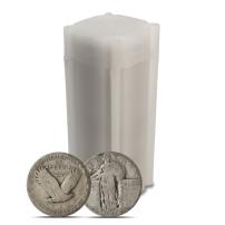 90% Silver Standing Liberty Quarters ($10 FV, Circulated)