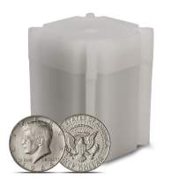 90% Silver Kennedy Half Dollars ($10 Tube, Circulated)