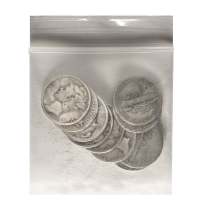 90% Silver Mercury Dimes ($1 FV, Circulated)