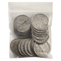 90% Silver Walking Liberty Half Dollars ($10 FV, Circulated) | JM
