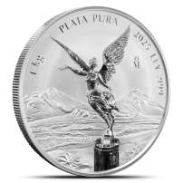 2025 1 Kilo Reverse Proof Mexican Silver Libertad Coin (Box + CoA)