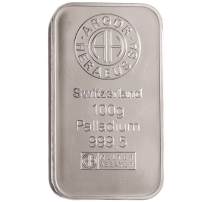 100 Gram Palladium Bar (Varied Condition, Any Mint)