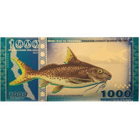2021 1/1000 oz Aurum Tanzania Gold Note (New w/ CoA)